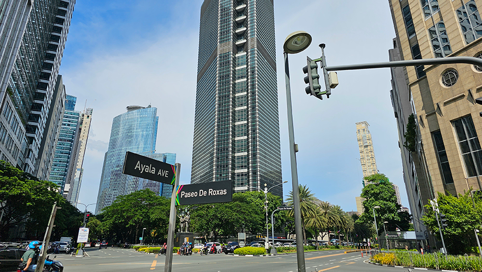 Buildings at the Makati Central Business District