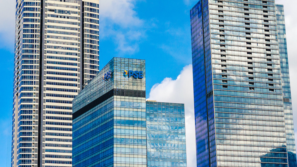 Philippine Stock Exchange building in Bonifacio Global City