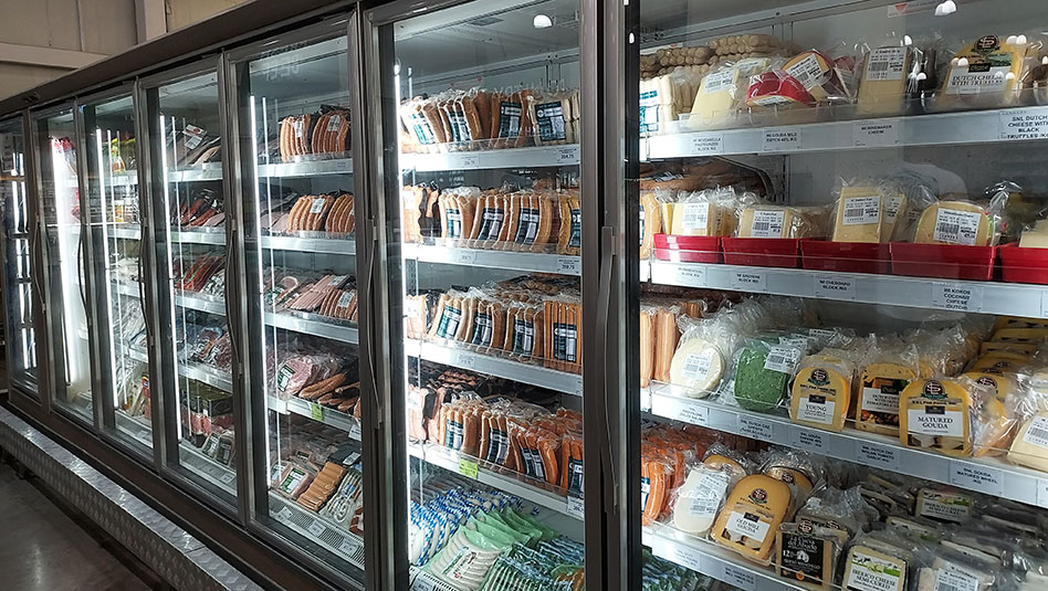 Grocery’s frozen goods section